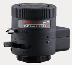 Tantos TSi - L33105D (3.3 - 10.5) 5Mp Вариообъектив с ИК коррекцией, F/1.4, 1/2.5", автодиафрагма, Direct Drive, CS - крепление