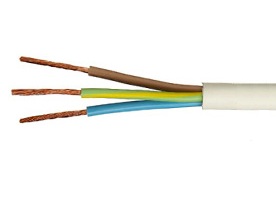 ПВС кабель силовой 3х2,5 ГОСТ, 3х2,5 мм2, 100 м