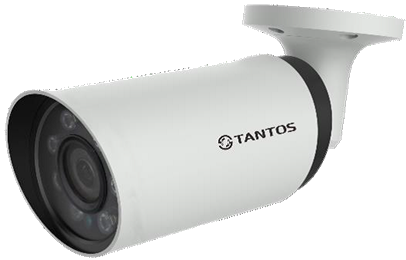Tantos TSi-Pn425FP (3.6) 4Mp Уличная IP-видеокамера, 1/3” CMOS, 2560х1440, 0.1лк(цвет)/0.01лк(ч/б)/0лк(с ИК), microSD до 128Гб, ИК-подсветка до 20м, от -40°С до +50°С, DC12V, PoE