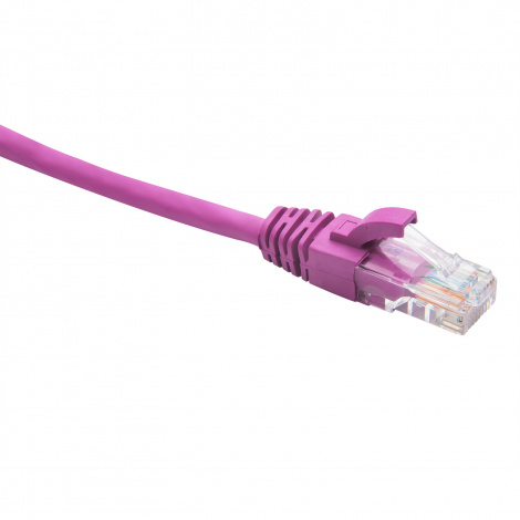 RJ45-RJ45 U/UTP Cat.5e LSZH нг(А)-HF (DR-181720), Патч-корд (коммутационный шнур), 10м, маджента