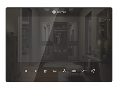 Optimus VMH-7.5 (mr) Монитор видеодомофона
