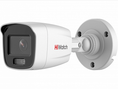 HiWatch DS-I250L (2.8) 2Mp Уличная цилиндрическая IP-видеокамера, 1/2.8'' Progressive Scan CMOS, 107°, ИК-фильтр, 0.001Лк@F1.2; H.265/H.265+/H.264/H.264+/MJPEG, ROI, коридорный режим, DWDR, 3D DNR, HLC, BLC, Smart ИК, 32кбит/с-8Мбит/с, с LED-подсветкой до