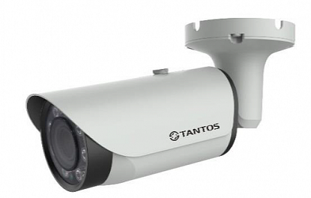 Tantos TSi - Pn225VP (2.8 - 12) 2Mp Видеокамера, IP, уличная, 1/2.9” SONY EXMOR, 1920х1080, 0.1лк(цвет)/0.01лк(ч/б)/0лк(с ИК), microSD до 128Гб, ИК - подсветка до 35м, от - 40°С до +50°С, DC12V, PoE