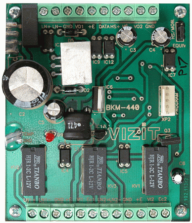 ЗИП БКМ - 440M Плата печатная в сборе, готовая к установке в корпус БКМ