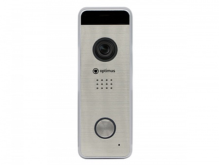Optimus DSH-1080 (серебро)_v.1 Вызывная панель видеодомофона