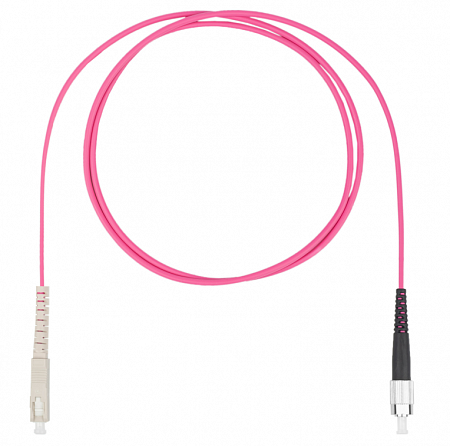 DATAREX SC-FC симплекс (simplex) OM4, нг(А)-HF, маджента, 15 м Шнур оптический коммутационный (патч-корд)
